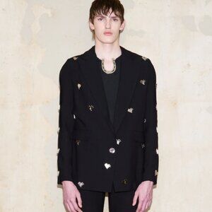 Esquina Esquina Bernasconi Blazer Black Designer High End Suiting Jacket OS